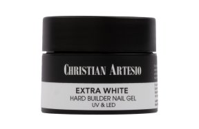 Uv/Led Hard Builder Nail Gel Extra White, Weiß 15g