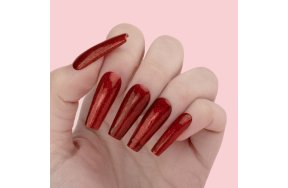 Shellac UV& Led Brave Red Νο 470 Rot Glitter 10ml